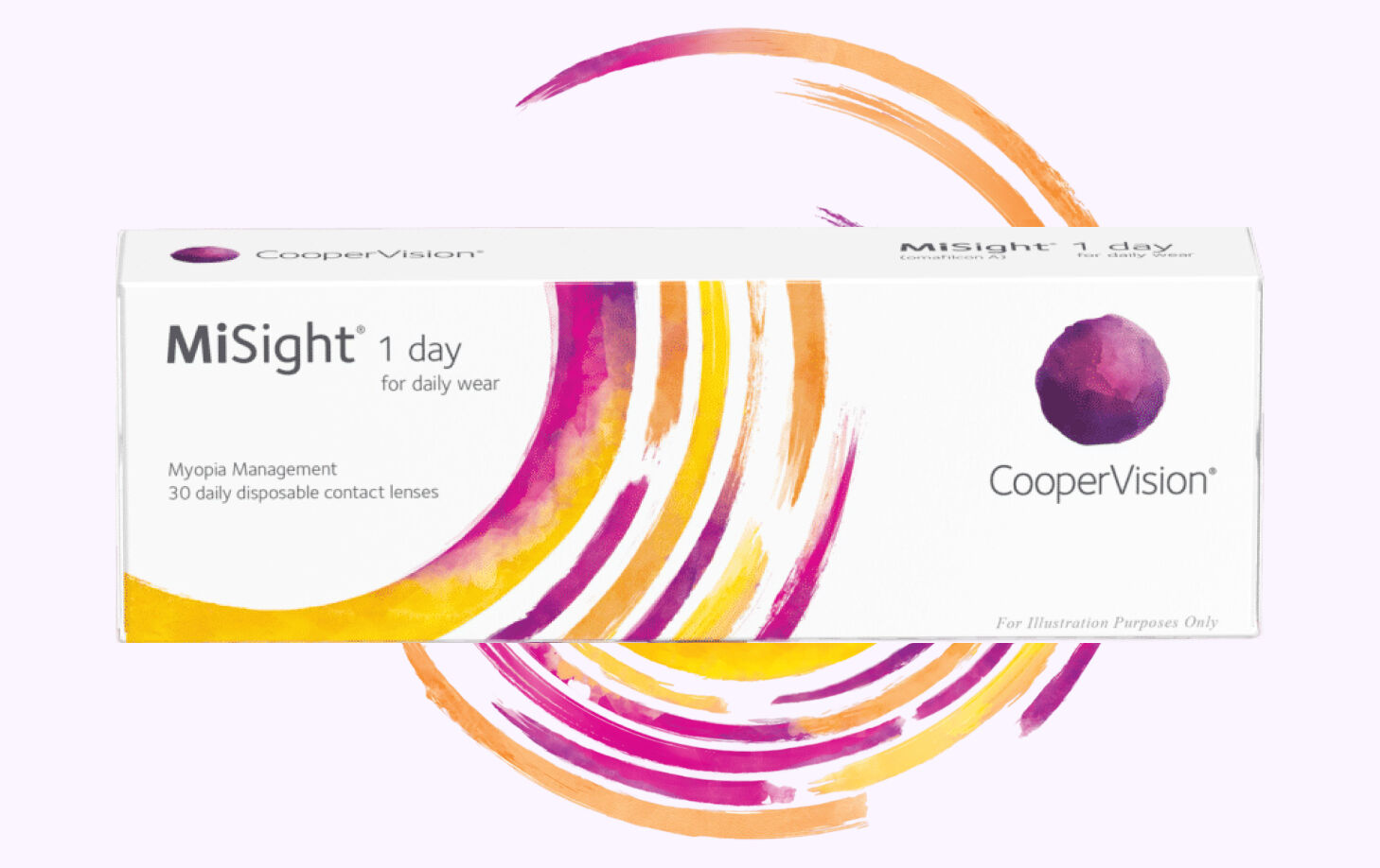 MyDay MiSight 1 day contact lenses by CooperVision for myopia control in children