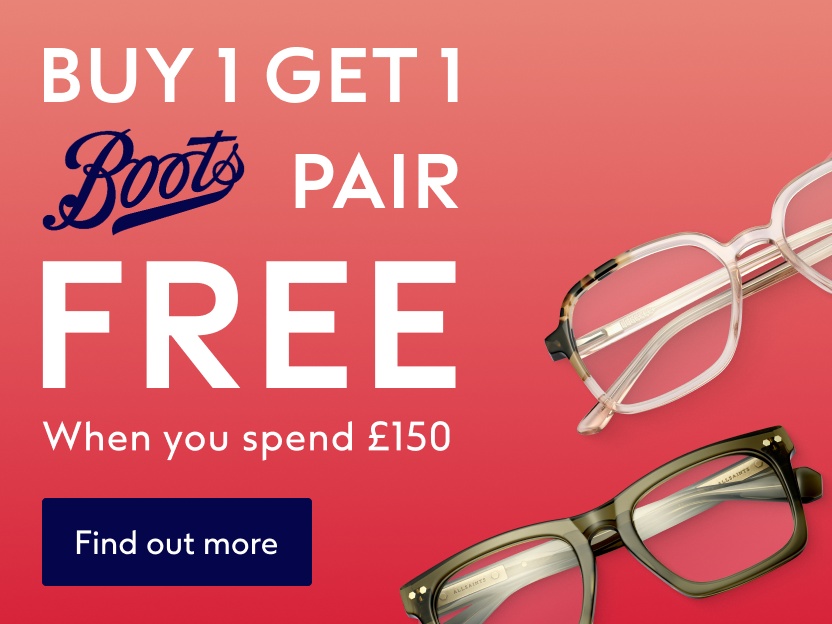 2 for 1 promotion on glasses